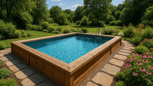 piscine bois