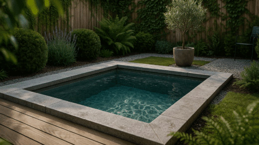 petit piscine jardin